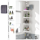 Doucherek - Doucerek Zonder boren - 254 CM - 320 CM - 4 Niveaus -  Wit