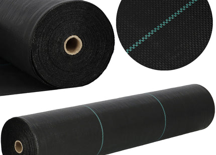 Worteldoek - Anti -Onkruid - Beschermfolie - 70g - 1,6X10 M - Zwart