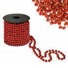 Kerstslingers | Kralenslingers | Kerstversiering | 10 m | Rood