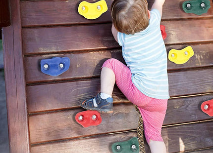 Klimstenen | Klimgrepen | 10 stuks | Multicolor