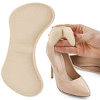 Hielbeschermer - Hielzooltjes - Hakbeschermer - Hielkussen - Anti Slip - Hakken - Beige