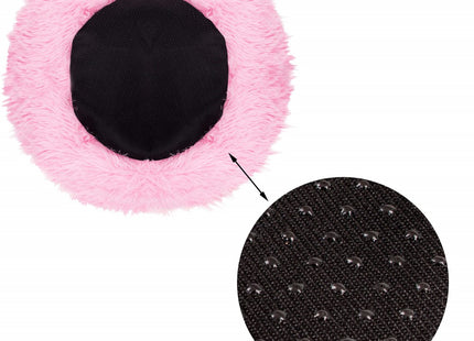Hondenmand Donut | 80 cm | Felroze