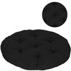 Kussen Hangstoel | Tuinkussen | Binnen & Buiten | 53 cm | Zwart