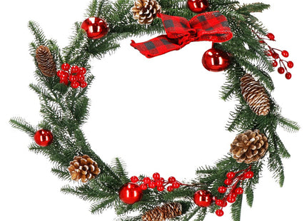 Guirlande | Kerstslinger Deluxe | 150 cm | Groentinten