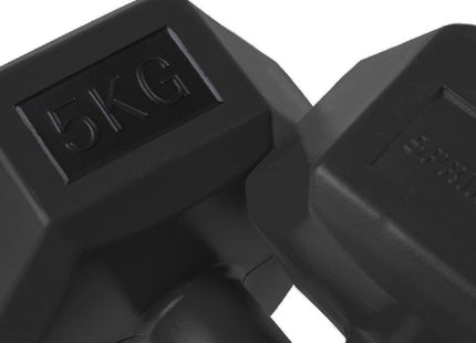 Dumbbell Set - 5 KG - Zwart - Oefengewichten