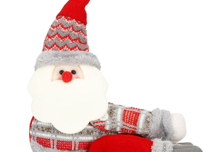 Gordijnhouder | Kerstman | Klittenband | 45 cm