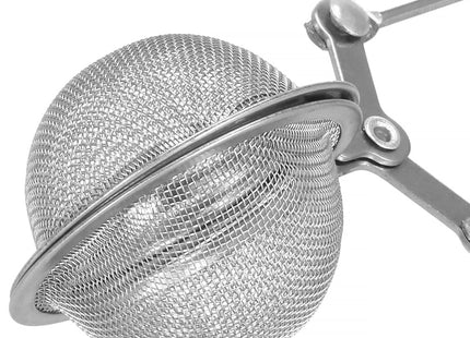 Theezeef | Thee Ei | 15 cm | Zilver