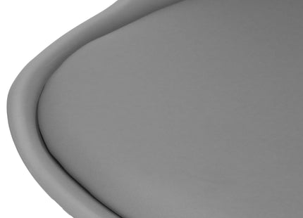 Bureaustoel - Draaibaar - Metalen Onderstel - Kunststof - Grijs - 150 kg