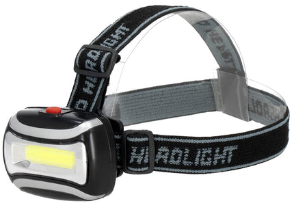 Hoofdlamp | Batterijen | Zwart/Wit