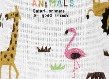 Opbergmand - Opberghoes - Opbergtas - Organizer - Mat - Animals - Handvat - Wit