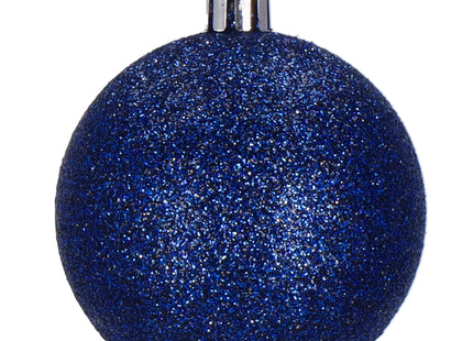 Kerstballen & Piek | 33 Stuks | 5/6/8 cm | Marineblauw