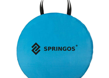 Strandtent | Pop-Up Strandtent | UV Filter | Inclusief Draagtas | 120 x 200 x 95 cm | Blauw/Wit