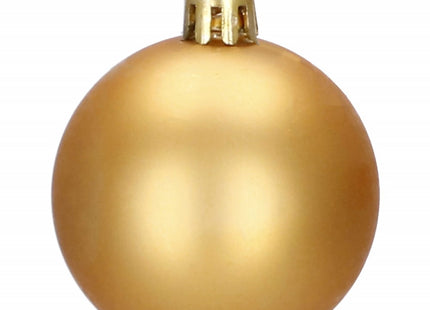 Kerstballen | 72 Stuks | Goud/Wit