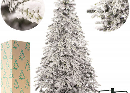 Kunstkerstboom | Premium Snow-Covered Spruce | 250 cm | Zonder Verlichting
