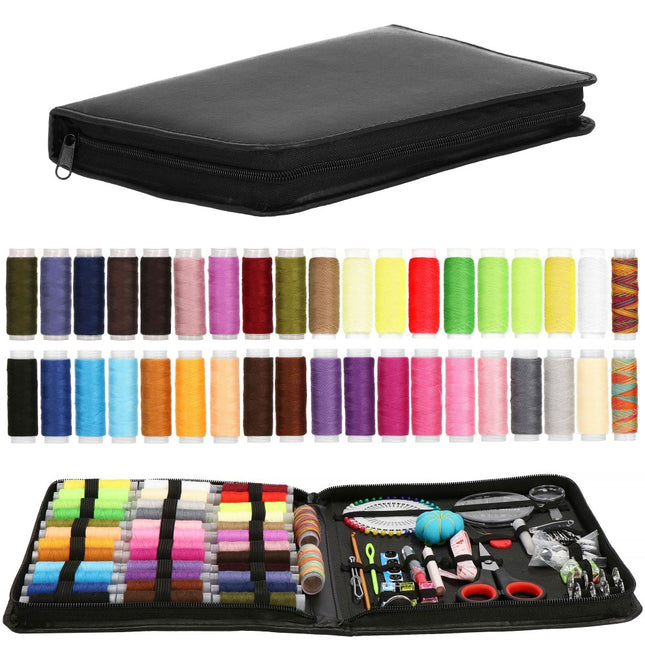 Naaiset | Naaigaren | Naaidoos | Inclusief Etui | 183-Delig | Zwart