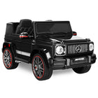 Elektrische Mercedes AMG G63 - Elektrische Auto - 12 V Accu - AUX - Aangedreven - Afstandsbediening - Kunststof - Metaal - Zwart - Rood