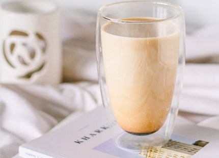 Dubbelwandig glas - Thermisch glas - Koffieglas - Thee glas - Warme en Koude dranken -480 ML