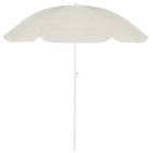 Parasol | Strand Parasol | Parasols | Opvouwbaar | 160 cm | Beige