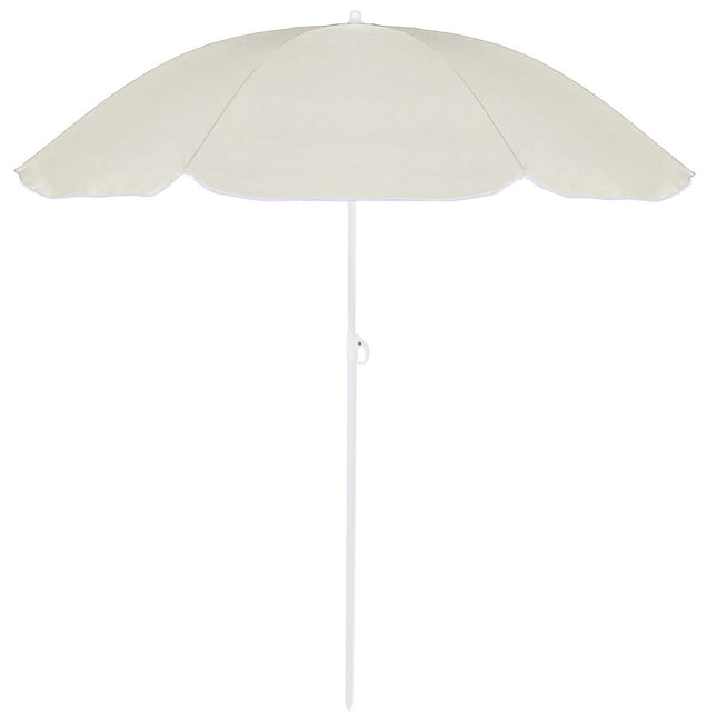 Parasol | Strand Parasol | Parasols | Opvouwbaar | 160 cm | Beige