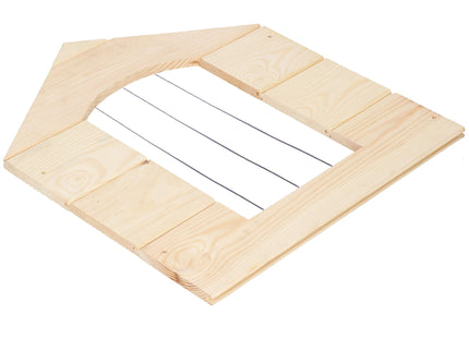 Hondenhok - Hondenhuis - Dog House - Geïsoleerd - Voor Buiten - Weersbestendig  - Hout - Zwart