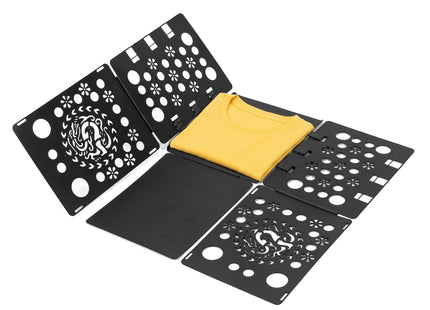 Muntel® Kleding Vouwplank - Kledingvouwer - Opvouwplank - Vouwhulp - Zwart