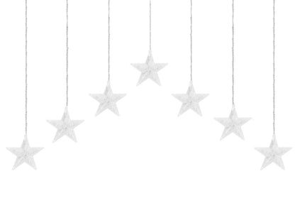 Kerstverlichting Sterrengordijn | Warm Wit | 2 m | 70 Led's