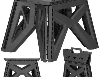 Vouwkruk - Inklapbaar - Platform - Multifunctioneel - 23 Cm - Grijs