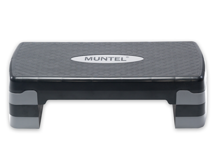 Aerobic Step - Fitness Step - Verstelbaar - Antislip - Grijs-zwart