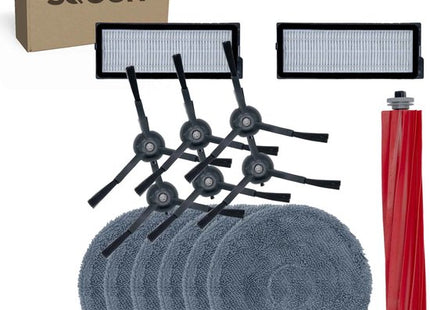 SQOON® vervangingsset geschikt voor Roborock Qrevo Pro - 15-delige onderhoudskit voor robotstofzuigeronderhoud