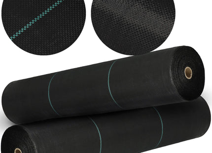 Worteldoek - Anti -Onkruid - Beschermfolie -  90g - 1,6X10M - Zwart