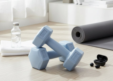 Dumbbell Set - 1 KG - Lichtblauw - Oefengewichten