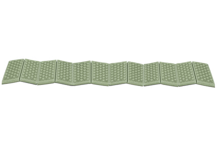 Zitmat | Opvouwbaar Zitmatje | Zitkussen | 182 x 60 x 1 cm | Groen