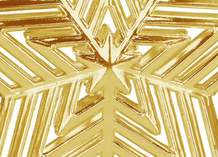 Kerstboom Piek | Ster | 15 cm | Goud