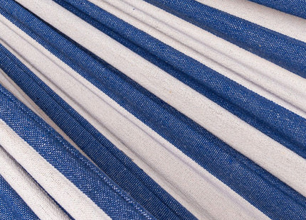Hangmat | Extra Stevig | Inclusief Opbergtas | Blauw/Wit | 200 x 150 cm