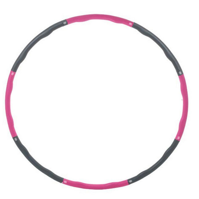 Fitness Hoelahoep | 100 cm | Roze/Grijs