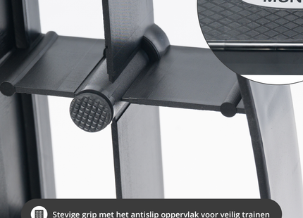 Aerobic Step - Fitness Step - Verstelbaar - Antislip - Grijs-zwart