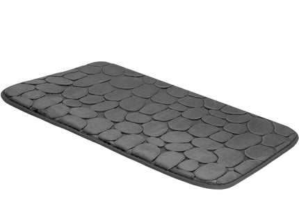 Badkamermat - Antislip - Sneldrogend - Grafiet - 60 x 40 cm