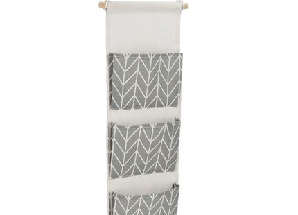 Hangende Organizer - Opbergzak - Wand Organizer - Visgraatpatroon - Speelgoed - 3 Vakken