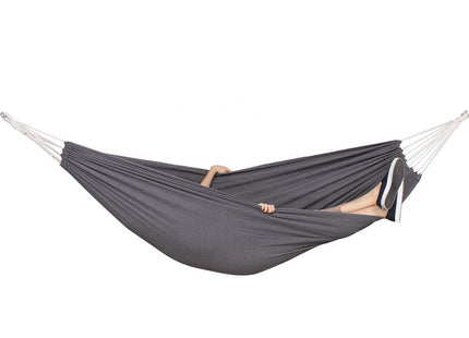 Hangmat | Extra Stevig | Inclusief Opbergtas | Donkergrijs | 200 x 150 cm