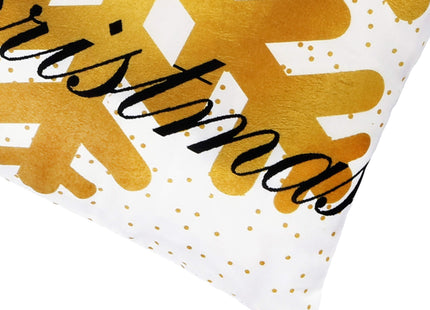 Sierkussenhoes | Kussenhoes | Kussensloop | Woonaccessoires | 40 x 40 cm | 1 Stuk | Kerst | Sneeuwvlok