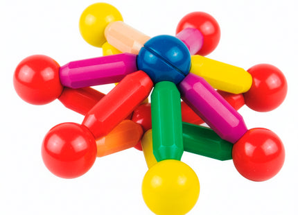 Springos® Magnetisch speelgoed - 128 Stuks - Montessori speelgoed - Speelgoed kinderen