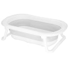Opvouwbaar Baby Bad - Opvouwbaar - Draagbaar - Met Stop - Tot 12 Maanden - 40 L - Wit - 79 x 49 x 22 cm