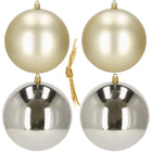 Kerstballen | 4 Stuks | 12 cm | Champange Goud