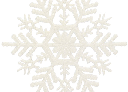 Kerstversiering | Kerstdecoratie Voor Binnen | Kersthanger | Sneeuwvlok | 10 cm | 3 Stuks
