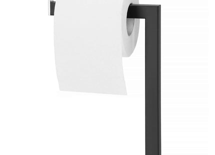 Toiletbutler | Toiletrolhouder | Toiletborstel met houder | Toiletaccessoire | Zwart