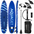 SUP Board - Opblaasbaar Paddle Board - Met Tas  -Inclusief Accessoires - Complete Set - Max. 150KG - 350x81cm - Blauw