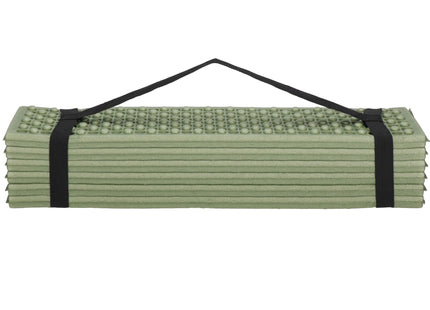 Zitmat | Opvouwbaar Zitmatje | Zitkussen | 182 x 60 x 1 cm | Groen