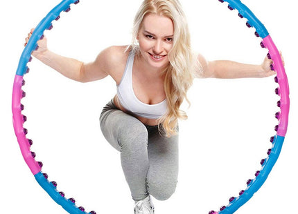 Fitness Hoelahoep | 100 cm | Blauw/Roze