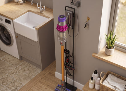 Universele Stofzuiger Standaard voor o.a. Dyson V7, V8, V10, V11, V12, V15 -  Ook geschikt voor andere merken zoals AEG, Rowenta, Samsung, Bosch - Vrijstaand - 127 Cm - Staal