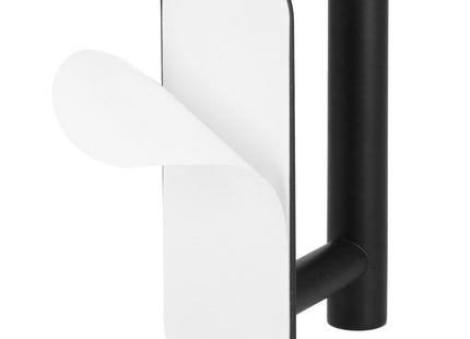 Keukenrolhouder | Hangend | 33,5 cm | Staal | Zwart